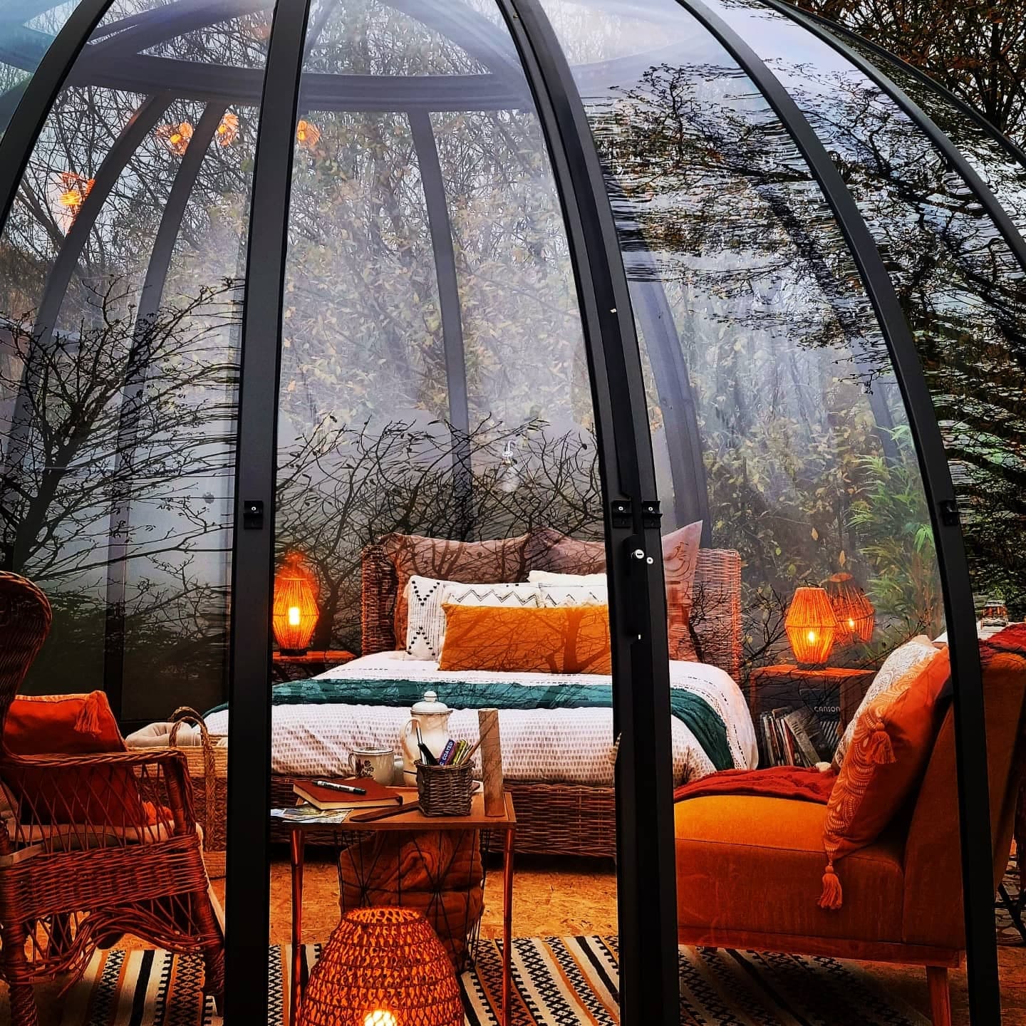 Dome insolite en pleine nature aux Etangs de Cendron