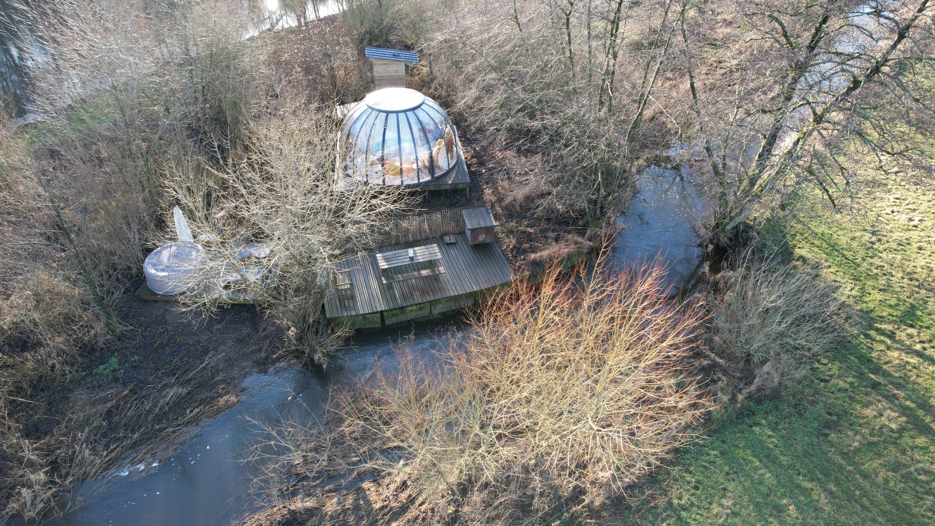 cabane insolite en pleine nature en Belgique
