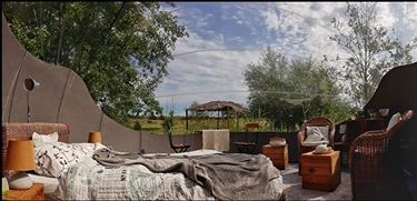 Ambiance romantique dans la bulle