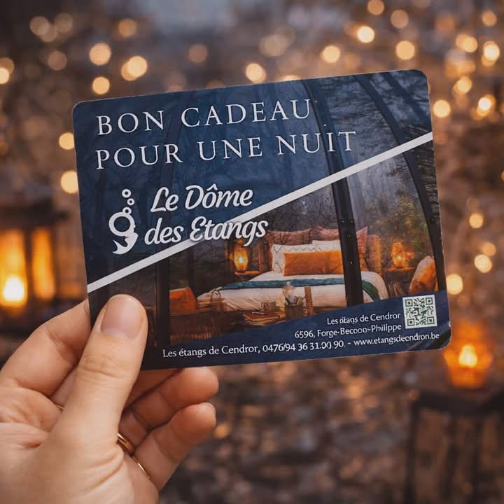 Bon cadeau pour un hébergement insolite