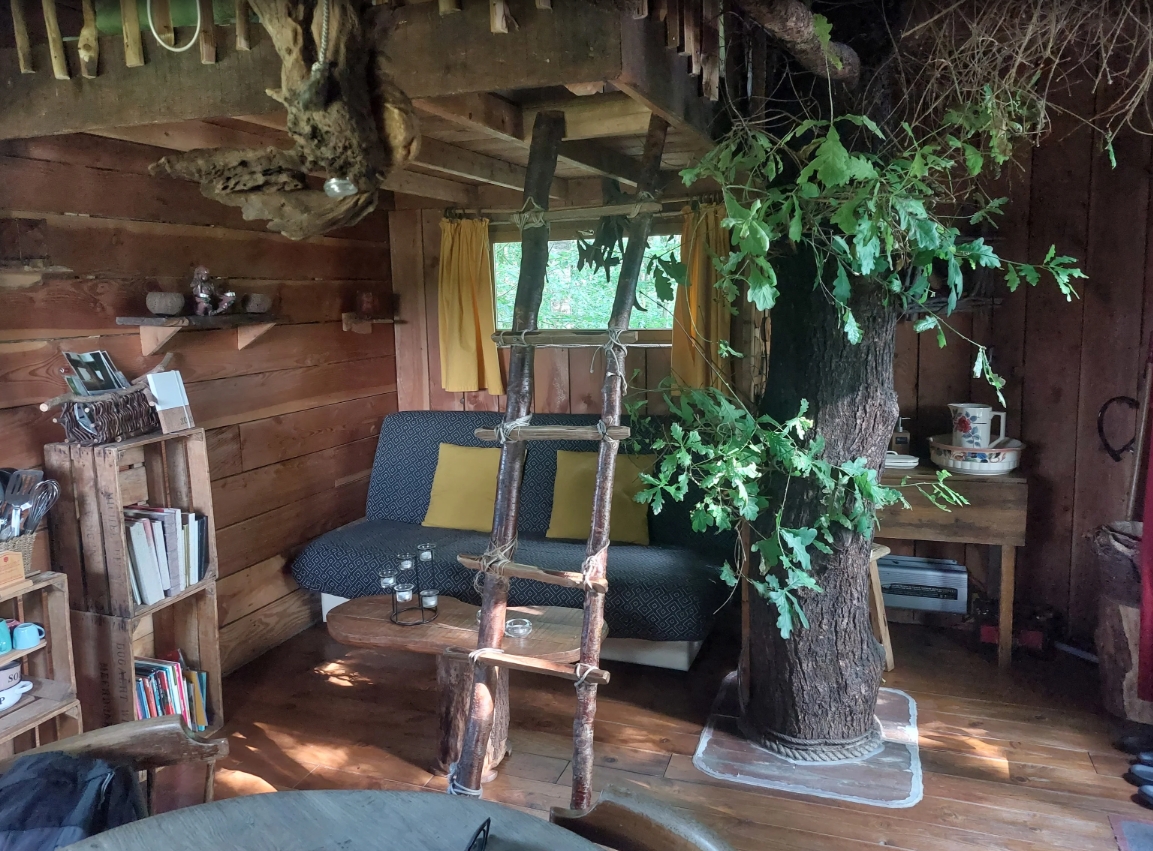 Cabane insolite pour couple ou petite famille
